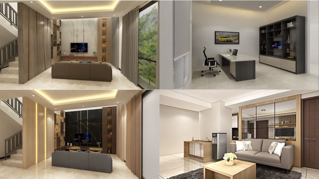 Design Interior BSD yang pernah diselesaikan oleh HOT Interior