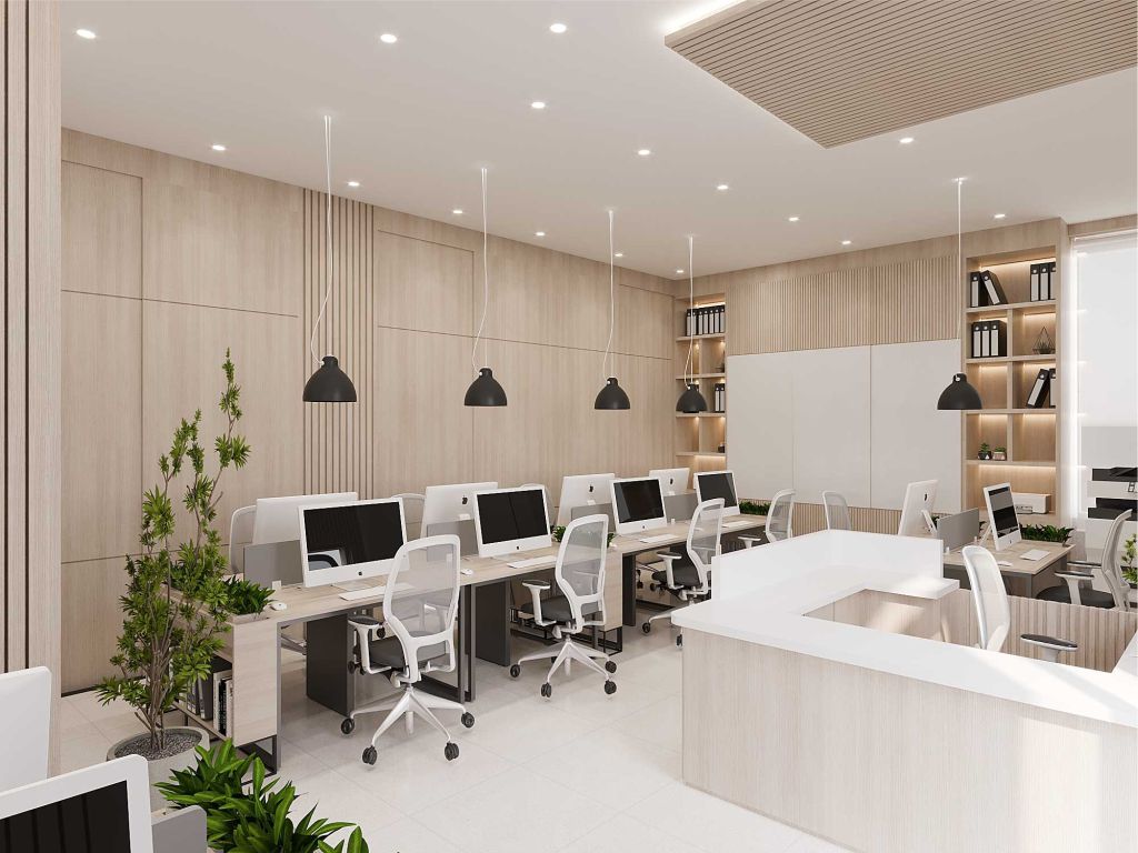 jasa interior kantor ruang kerja / working space IAI