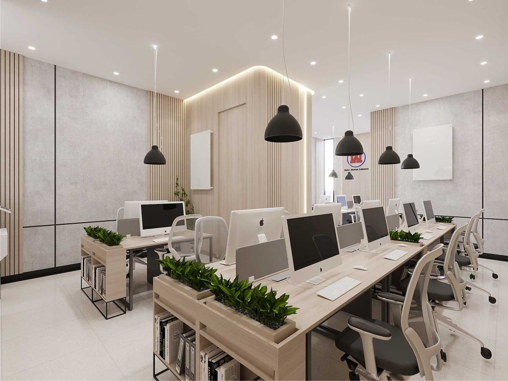 jasa interior kantor ruang kerja / working space IAI