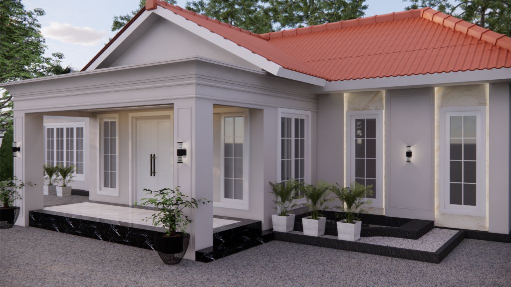 desain rumah perumahan cibubur - bogor 1