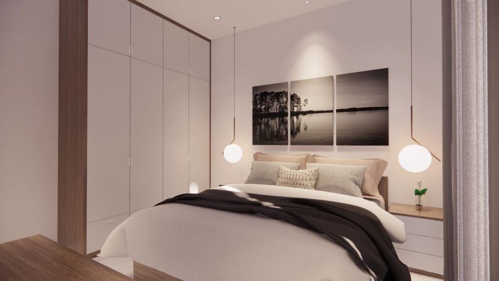 Jasa Interior Kamar Tidur - Bedroom 2 - Kota Wisata - Jakarta Timur