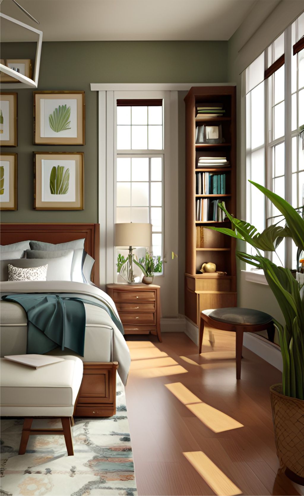 desain ruangan kamar tidur klasik ( design interior bedroom classic )