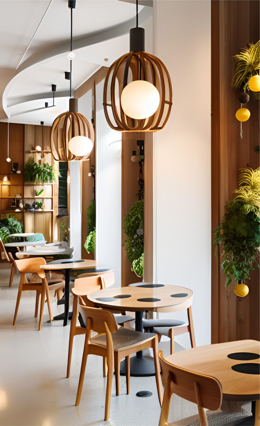 contoh gambar photo desain ruangan kafe ( design interior cafe ) indoor