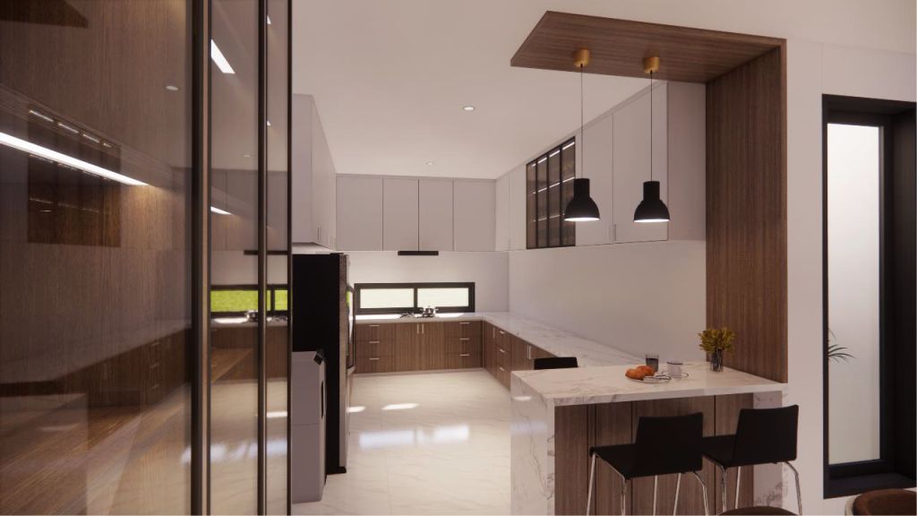 Kitchen 0021 - Kota Wisata Cluster Belleveu - Cibubur - Jakarta Timur