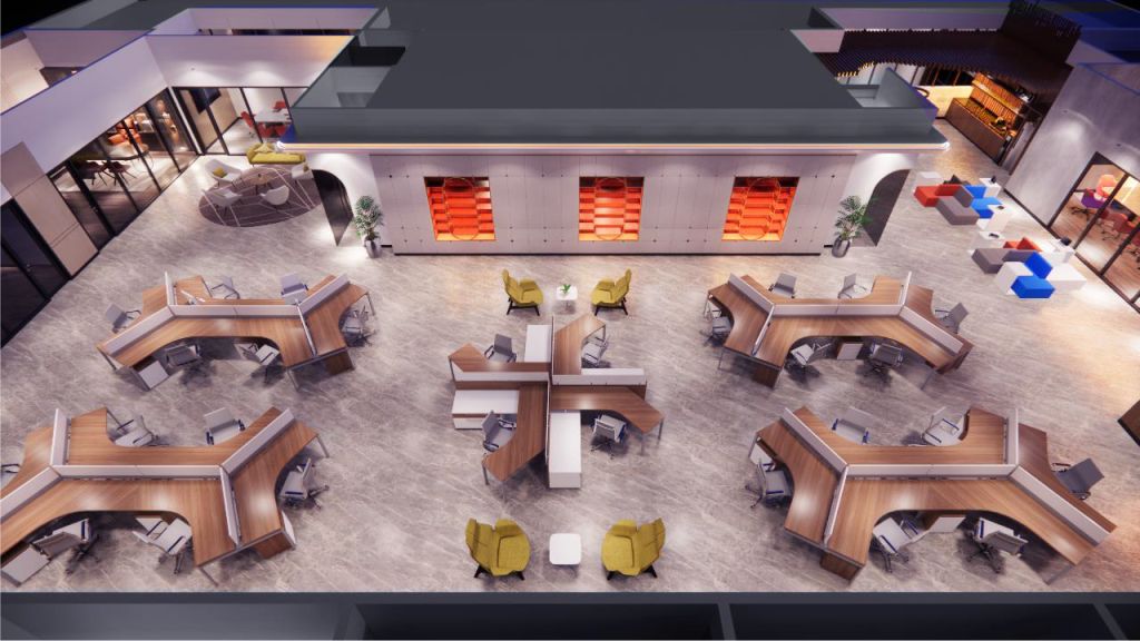 Jasa desain interior kantor dan kontraktor terbaik untuk pembuatan Interior di terbaik di Tangerang - Banten, pemenang Best In Indonesia The Winner Choice b