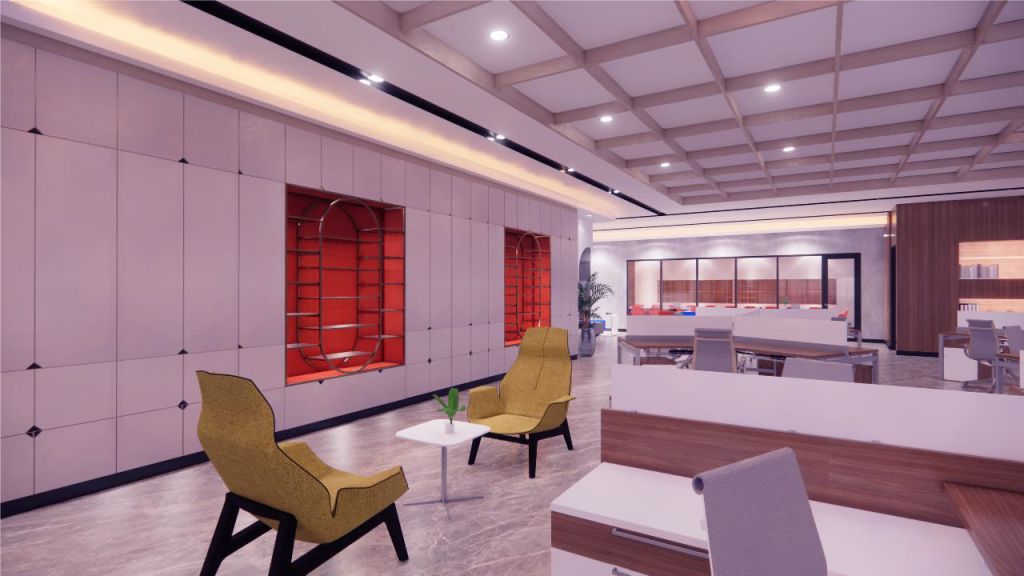 Jasa desain interior kantor dan kontraktor terbaik untuk pembuatan Interior di terbaik di Tangerang - Banten, pemenang Best In Indonesia The Winner Choice e