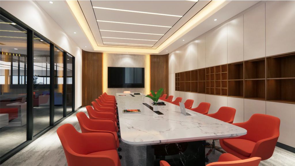 Jasa desain interior kantor dan kontraktor terbaik untuk pembuatan Interior di terbaik di Tangerang - Banten, pemenang Best In Indonesia The Winner Choice k