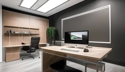 desain ruangan kantor minimalis grogol petamburan - jakarta barat 0169a