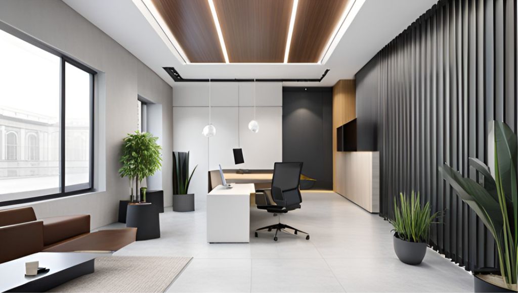 desain ruangan kantor minimalis modern Taman sari - Jakarta barat 0170b