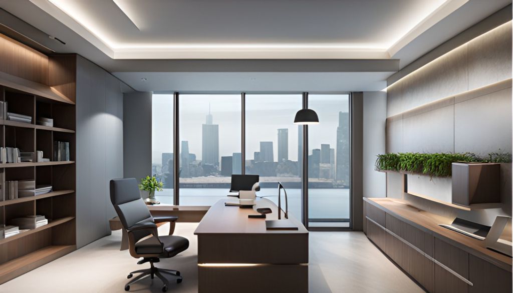 Jasa Interior Kantor Kemayoran - Jakarta Pusat, design modern minimalist office interior Kemayoran - Jakarta Pusat 0155d