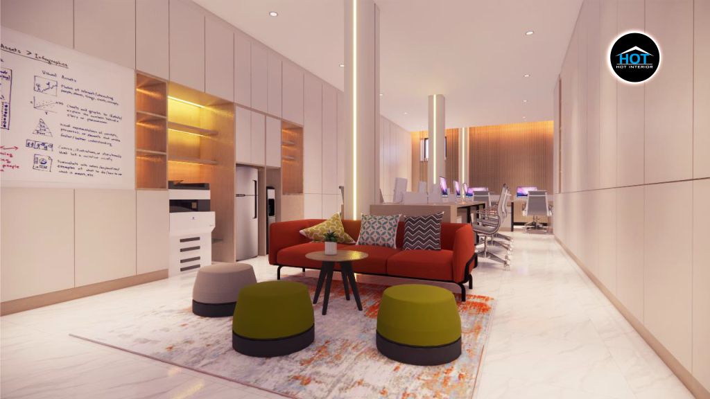 Desain Ruangan Kantor IAI Ikatan Akuntan Indoneisia di Salemba - Jakarta selatan 1a