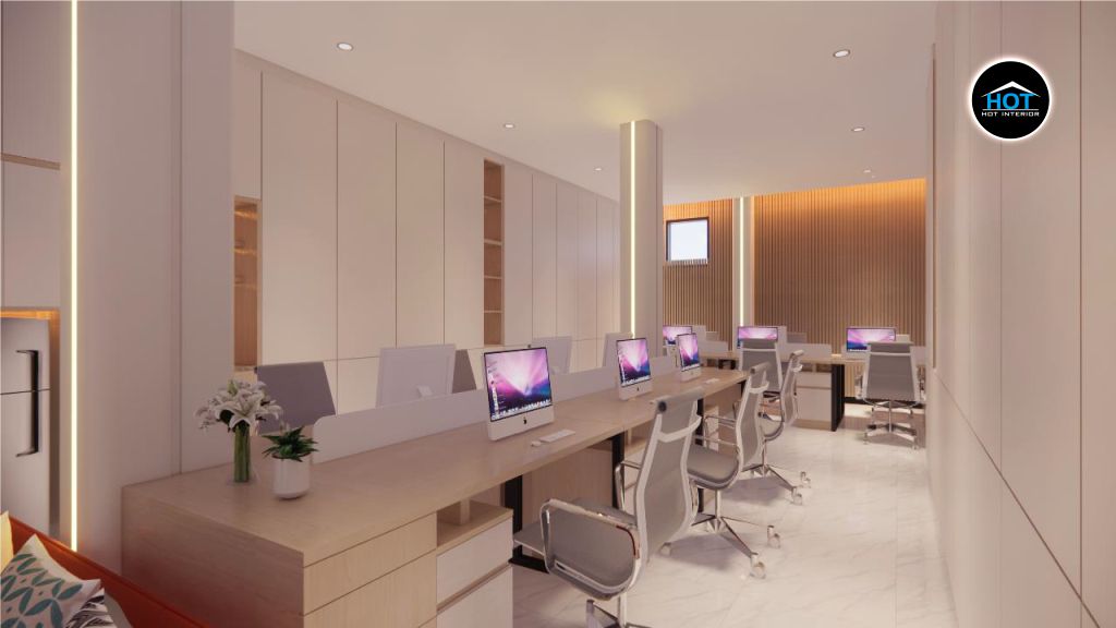 desain ruangan kantor minimalis IAI Salemba - Jakarta Selatan 3