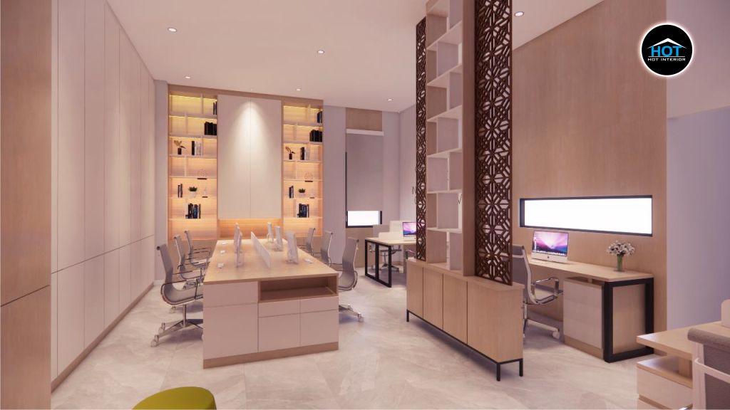 desain ruangan kantor minimalis IAI Salemba - Jakarta Selatan 8