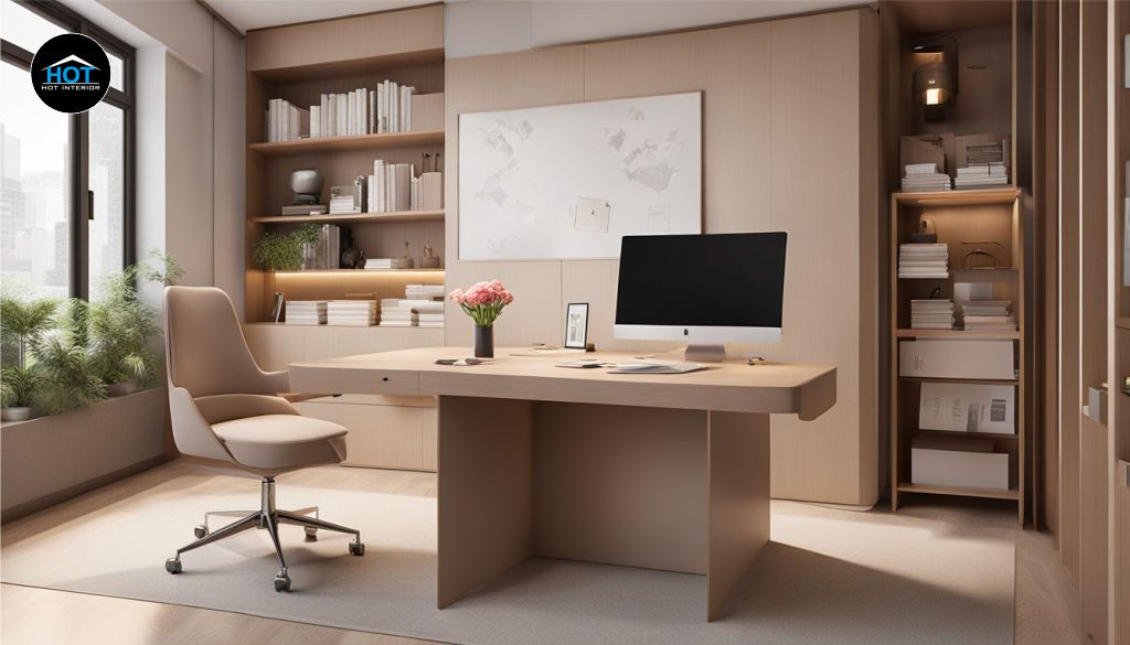 desain ruangan kantor minimalis di Jagakarsa - Jakarta Selatan 0179