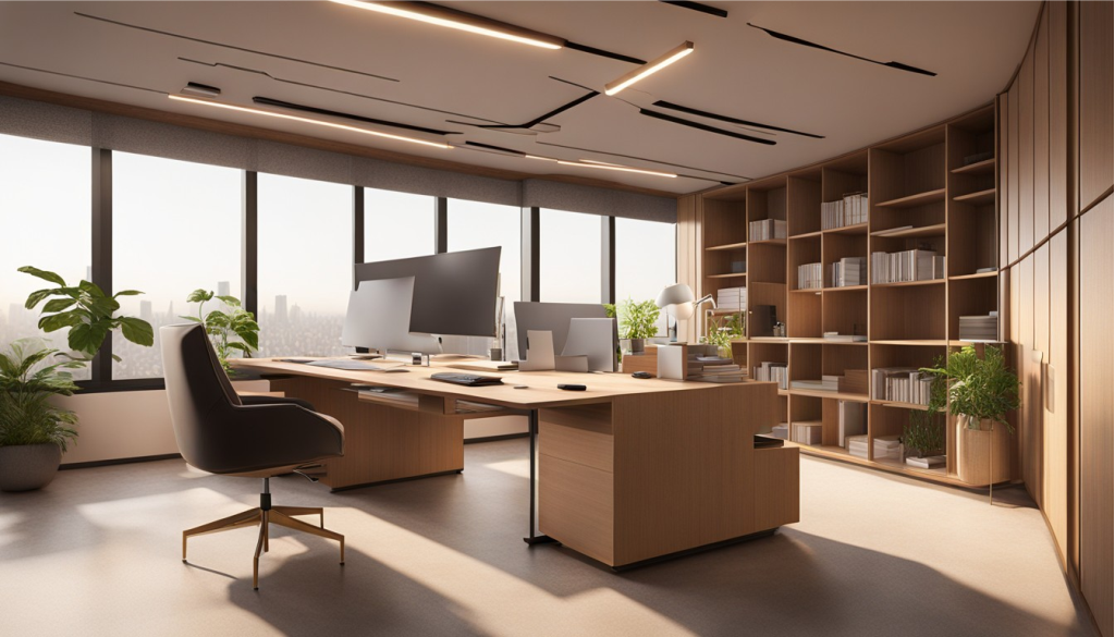 desain interior ruangan kantor Tebet - Jakarta Selatan c