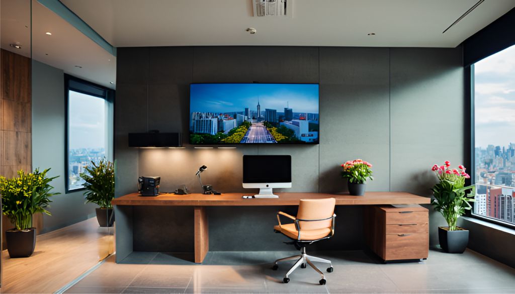 Desain interior kantor minimalis di SCBD Lot2 - Jakarta Selatan