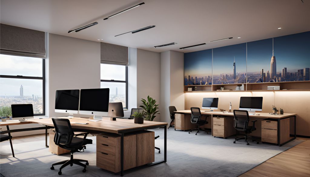 desain interior kantor di SCBD Lot.4 - Jakarta Selatan