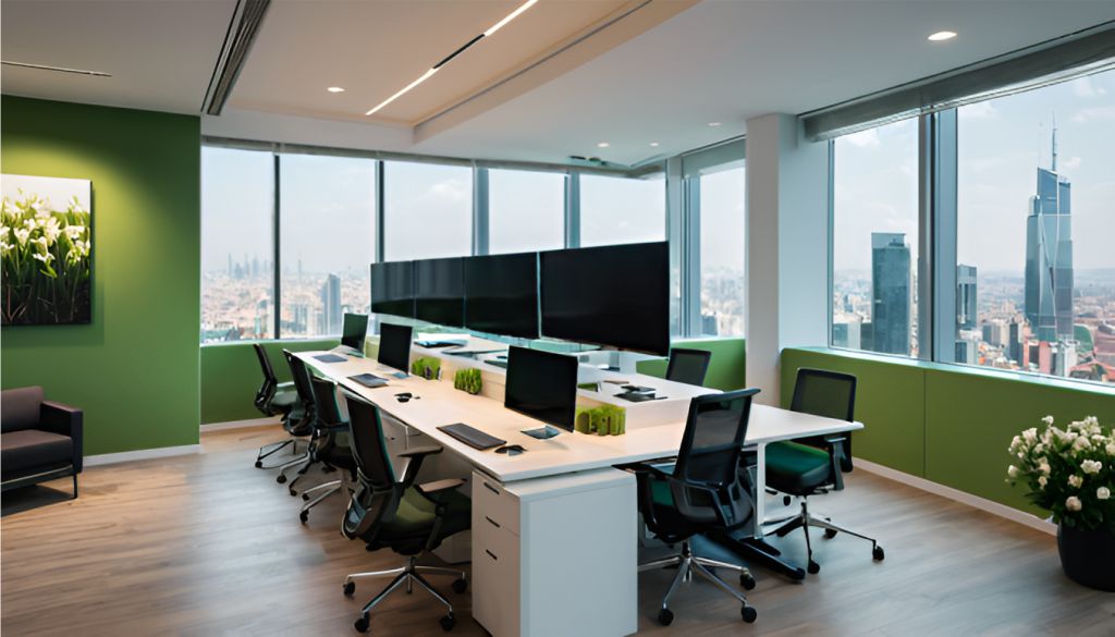 Desain interior ruang kantor di Mega Kuningan CBD - Jakarta Selatan