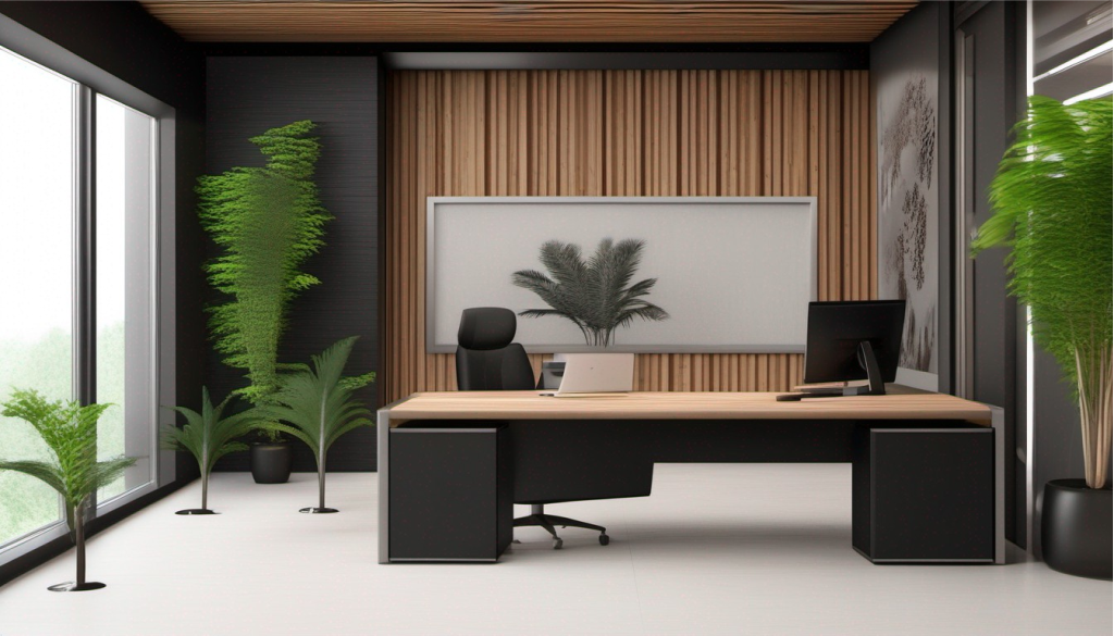 desain interior ruangan kantor minimalis cakung - jakarta timur