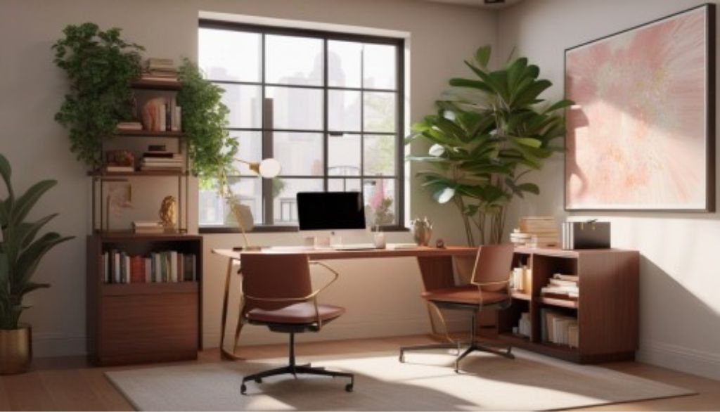 Jasa Interior Kantor Kramat Jati - Jakarta Timur ( design office interior minimalist modern )