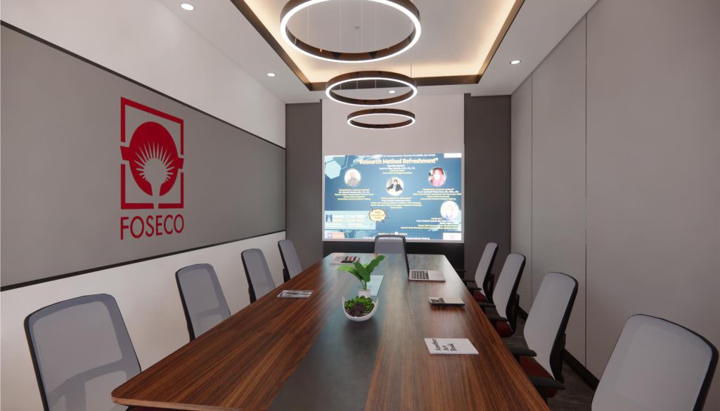 Design Interior Kantor Meeting Room Ruang Pertamuan PT. FOSECO INDONESIA - Pulo gadung - Jakarta Timur