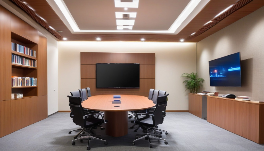 desain ruang pertemuan atau meeting room minimalis di Cakung Timur Kec. Cakung - Jakarta Timur - b