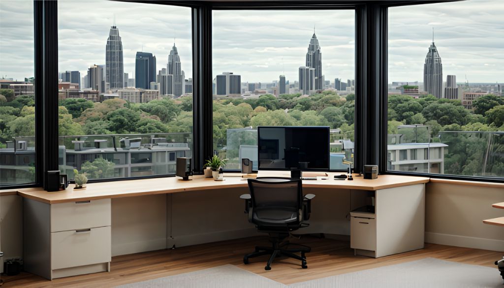 desain interior kantor di Jl. Gatot Subroto Kel. Menteng Dalam Kec. Tebet - Jakarta Selatan