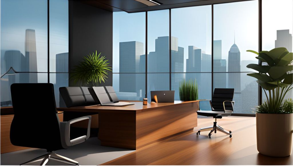 desain ruangan kantor minimalis modern Tanjung priok - Jakarta Utara, design modern minimalist office - Tanjung Priok - North Jakarta