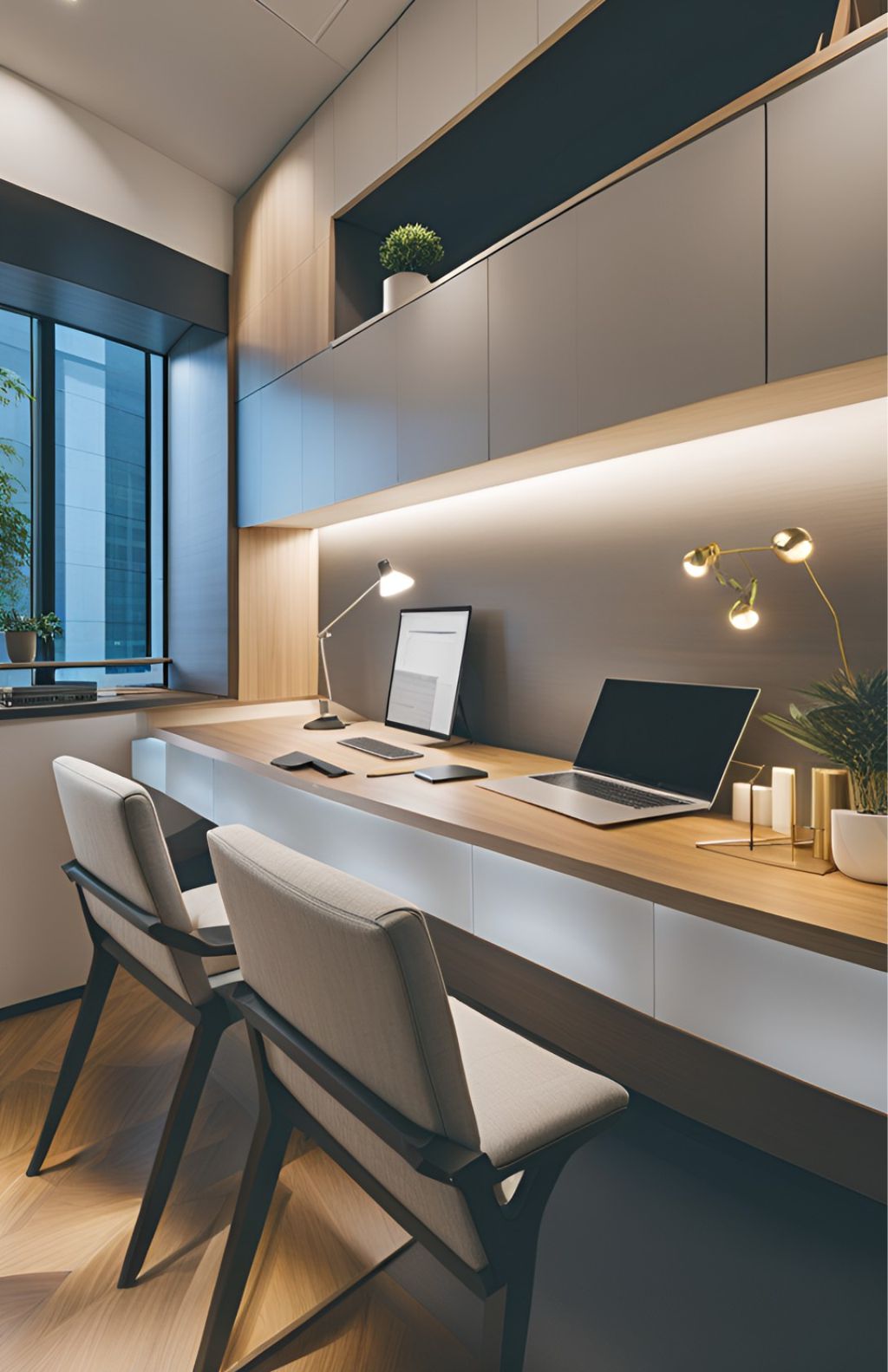 desain ruangan kantor banjaran bandung / design office interior minimalist banjaran 0130