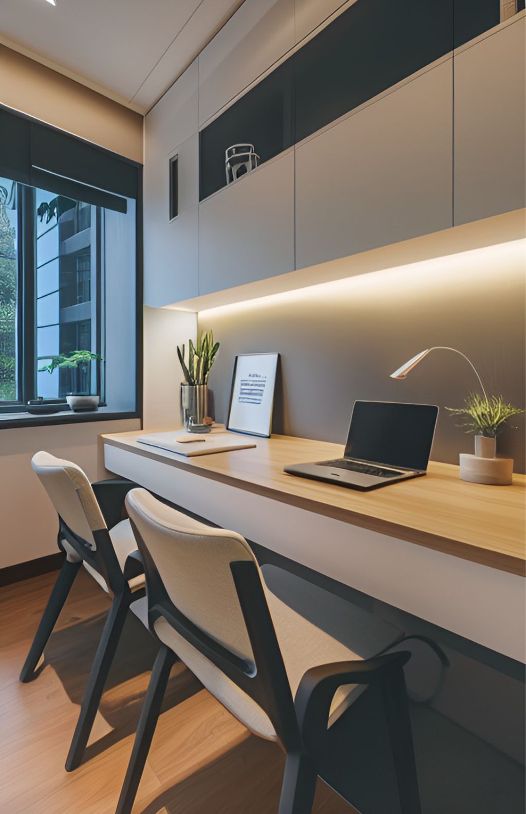 desain ruangan kantor banjaran bandung / design office interior minimalist banjaran 0130C