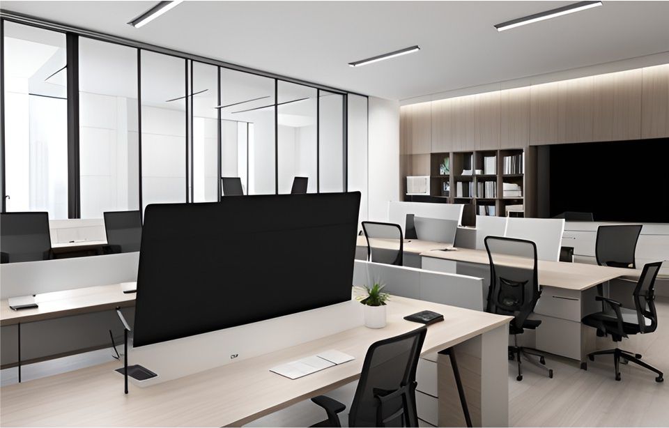desain ruangan kantor minimalis cilengkrang - bandung, design office interior minimalist cilengkrang - bandung 0135c