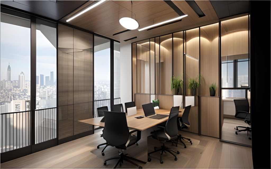 Jasa Interior Kantor Cimenyan - Bandung, design office interior minimalist 0138d