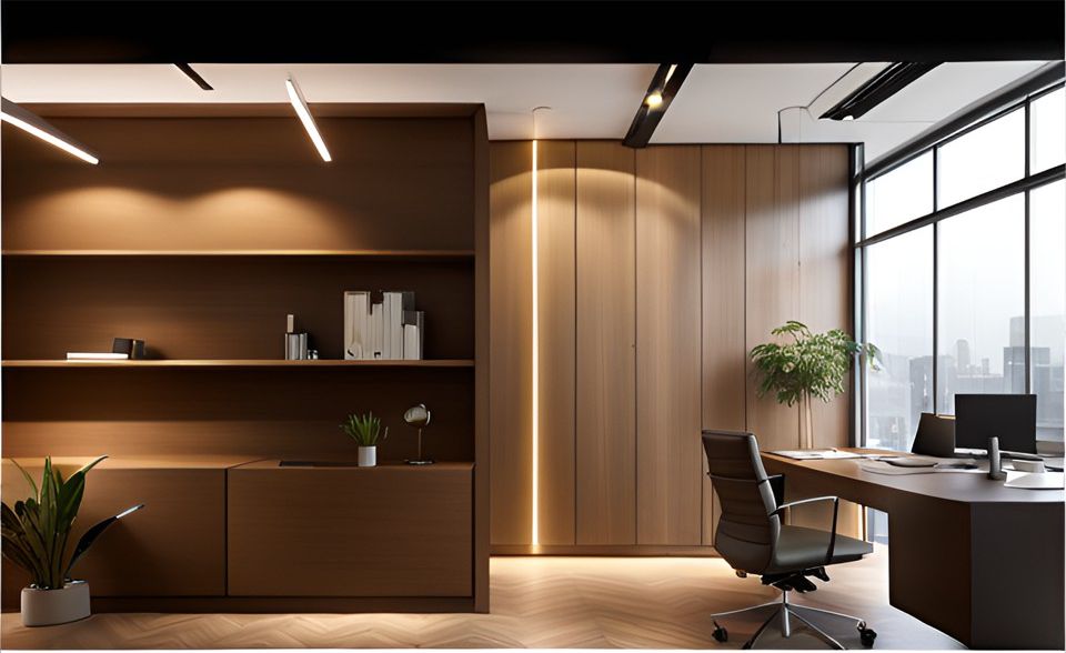 desain ruangan kantor ciparay - bandung, design office interior minimalist ciparay bandung 0139b