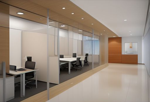 desain ruangan kantor minimalist indramayu - jawa barat ( design office interior minimalist indramayu )