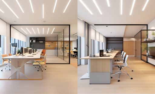 desain ruangan kantor sumedang, office interior minimalist