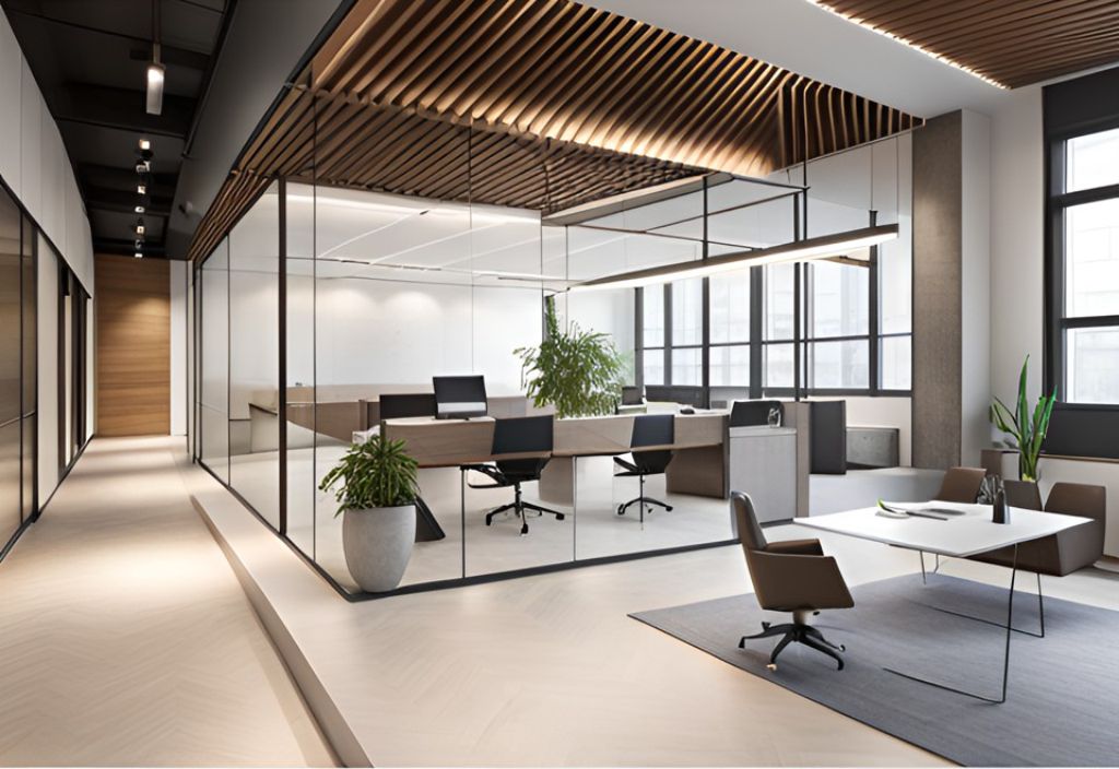 desain ruangan kantor cirebon 0126c / design office interior cirebon