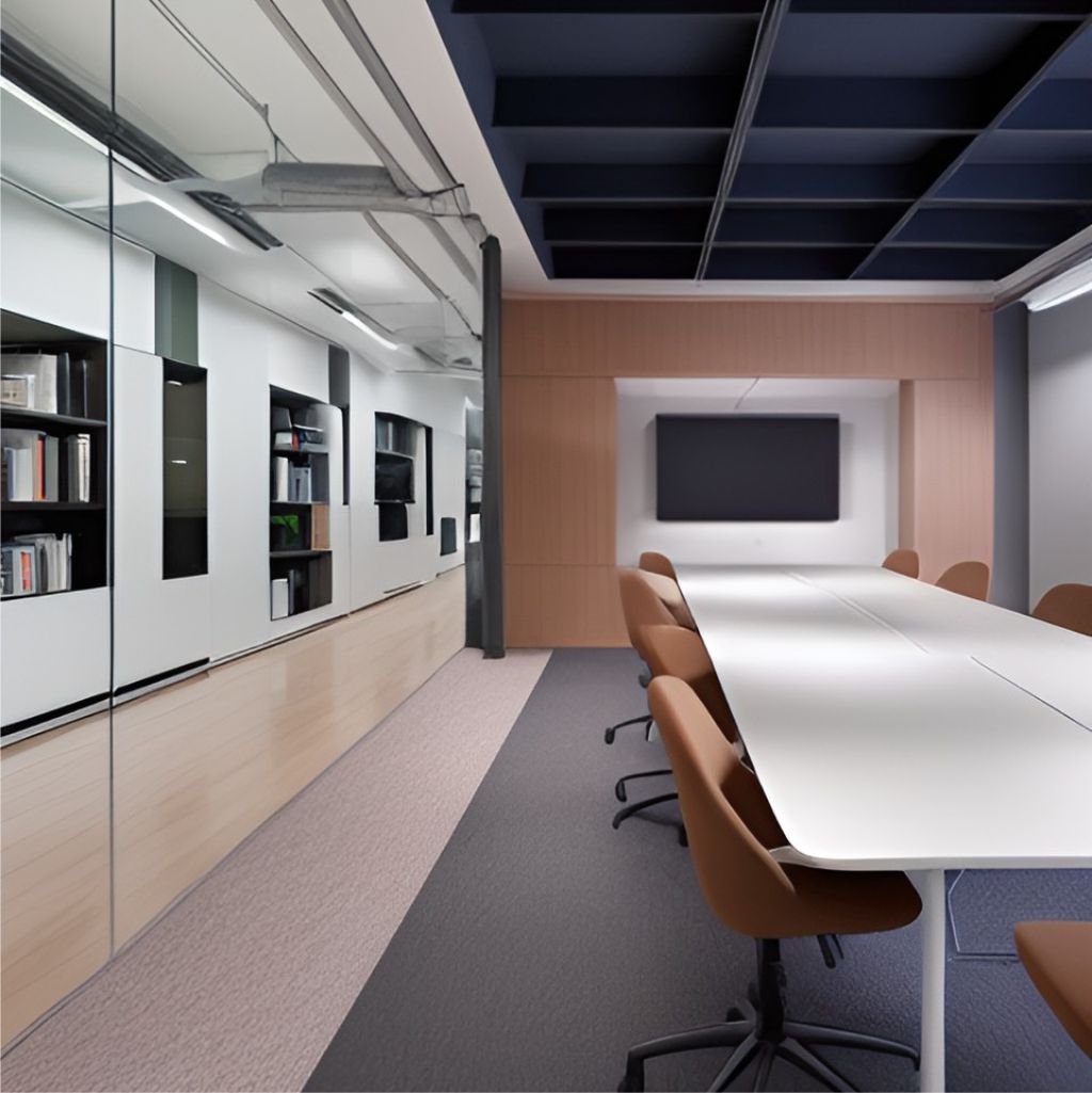 desain ruangan kantor depok minimalis / design office interior minimalist depok 0127c