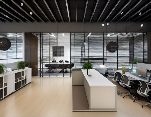 desain ruangan kantor minimalis kuningan jawa barat - design office interior minimalist kuningan