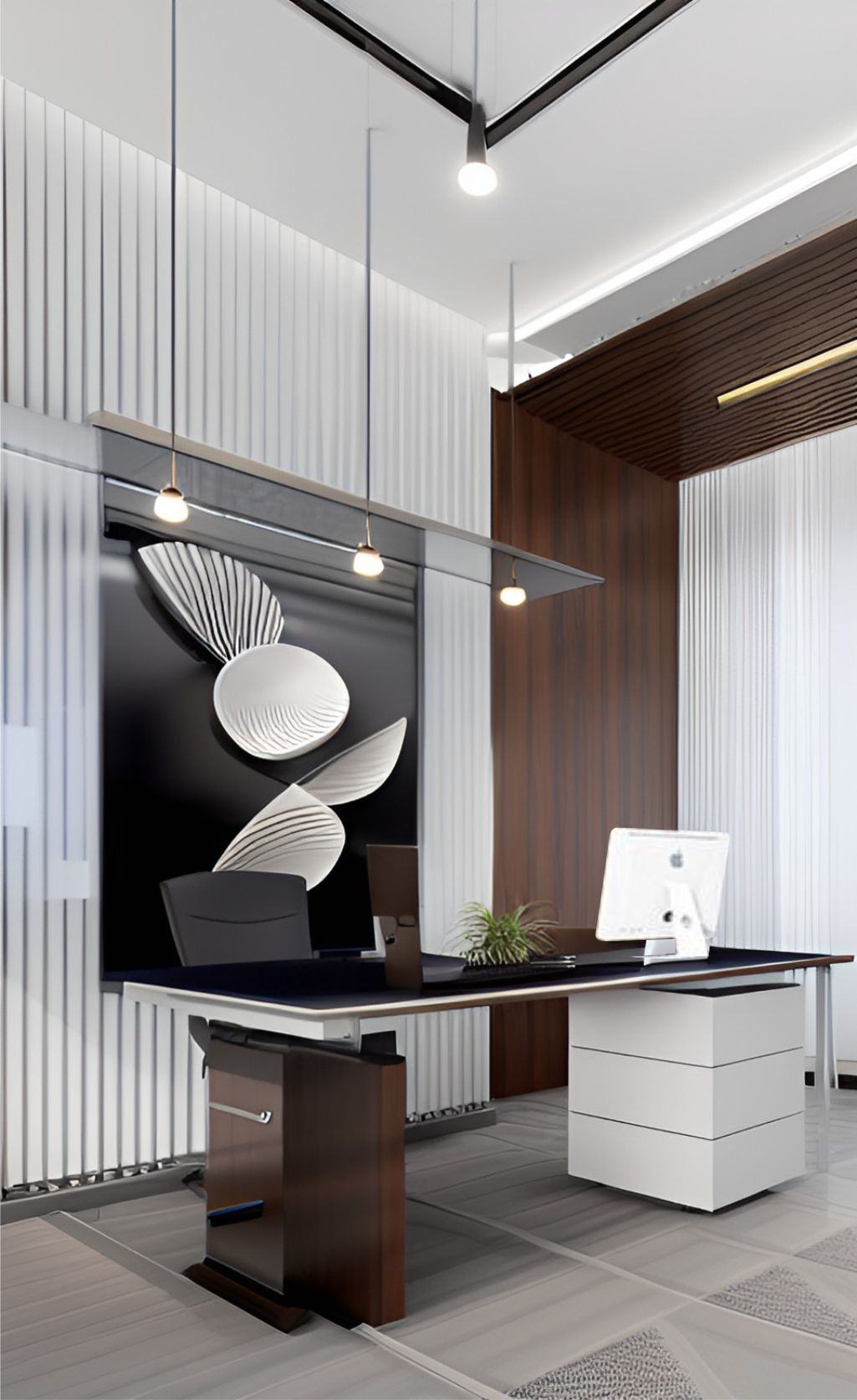 desain ruangan kantor minimalist modern ( design interior modern minimalist )