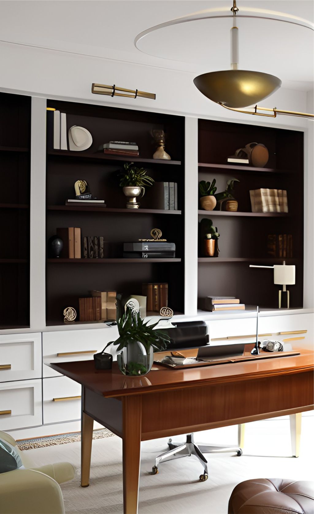 design interior kantor klasik ( design interior office classic )