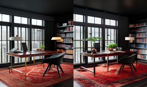 design interior kantor klasik ( design interior office classic )