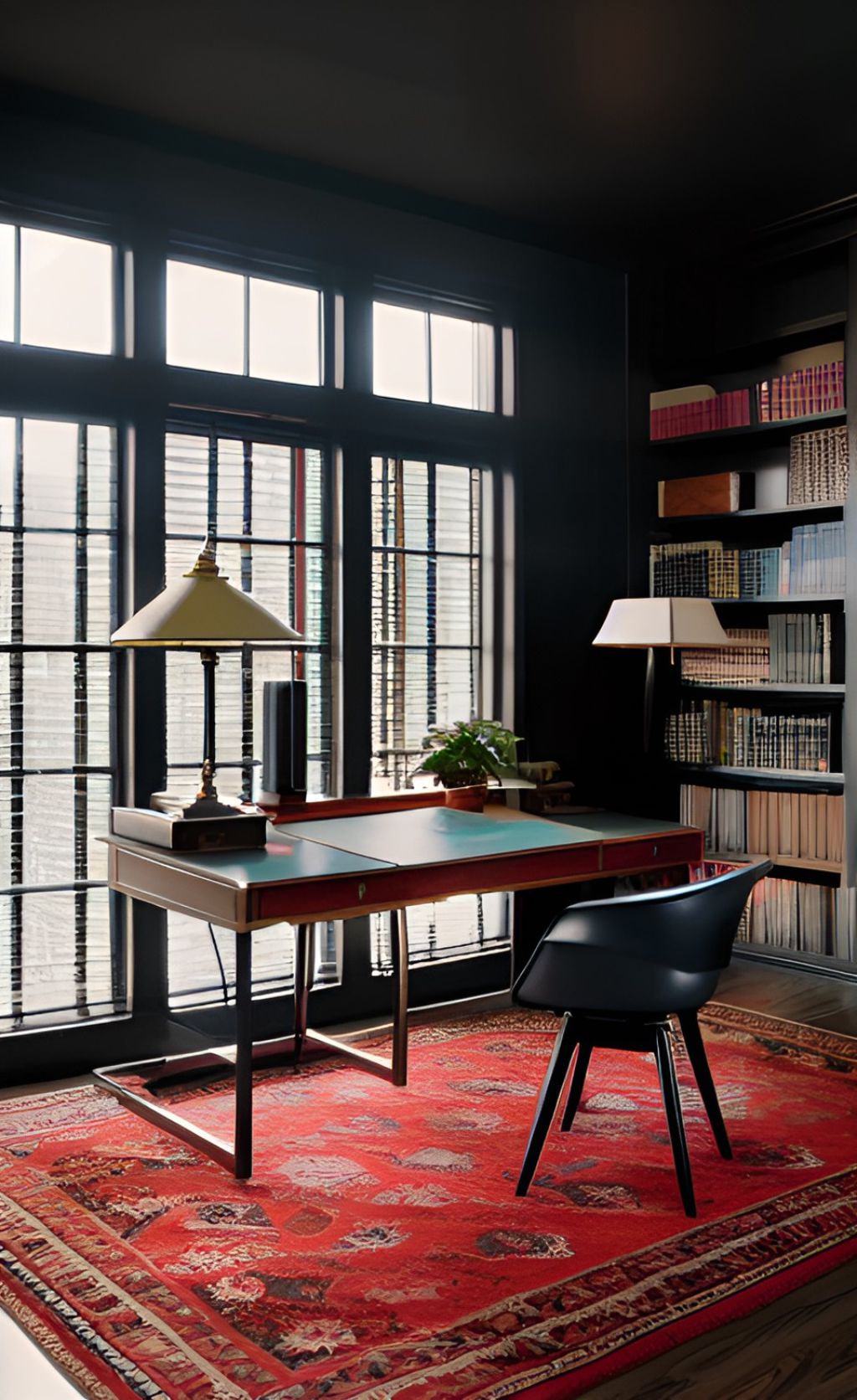 design interior kantor klasik ( design interior office classic )