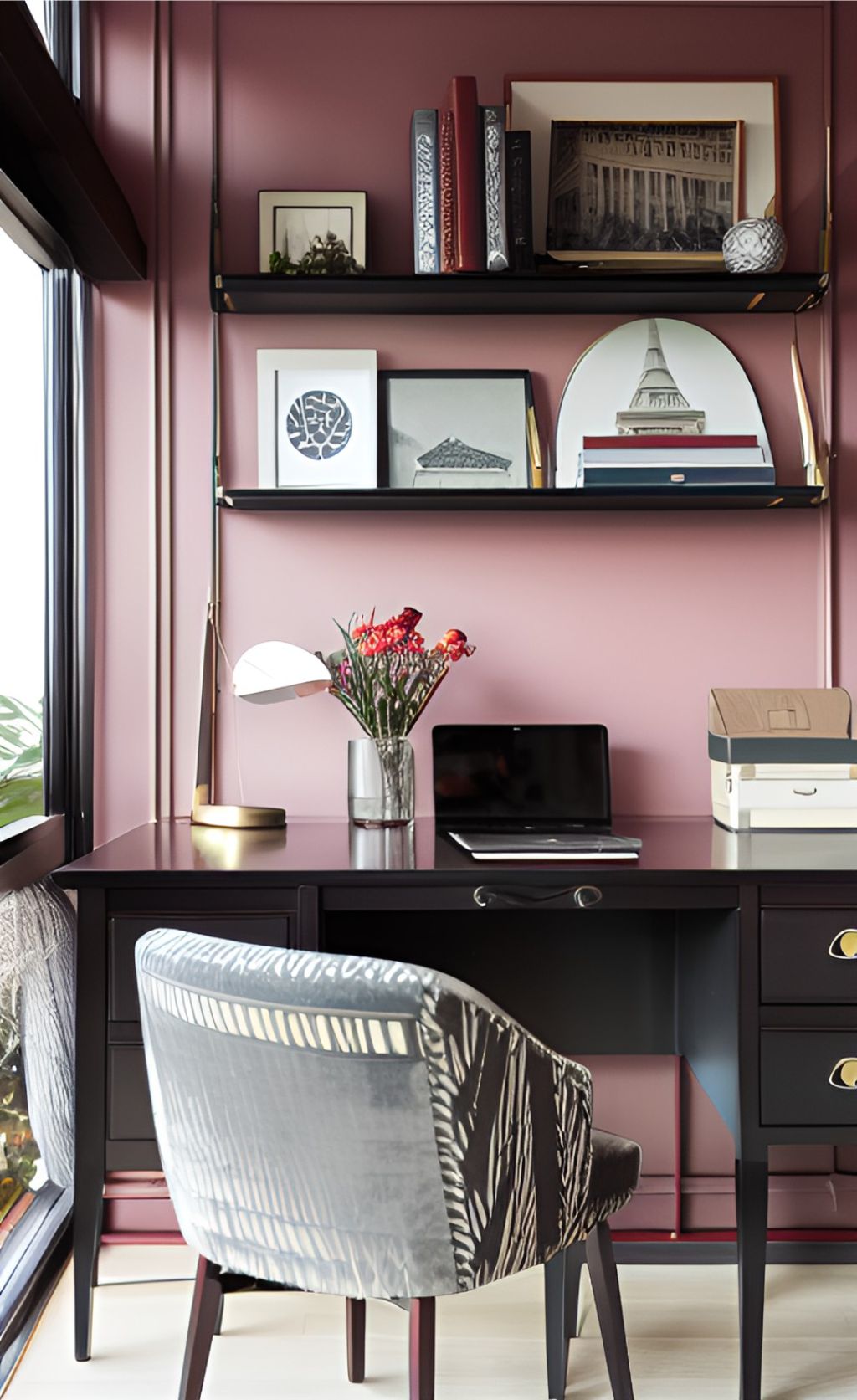 Jasa interior Kantor Sawah Besar, desain ruangan kantor klasik modern ( design interior office modern classic )