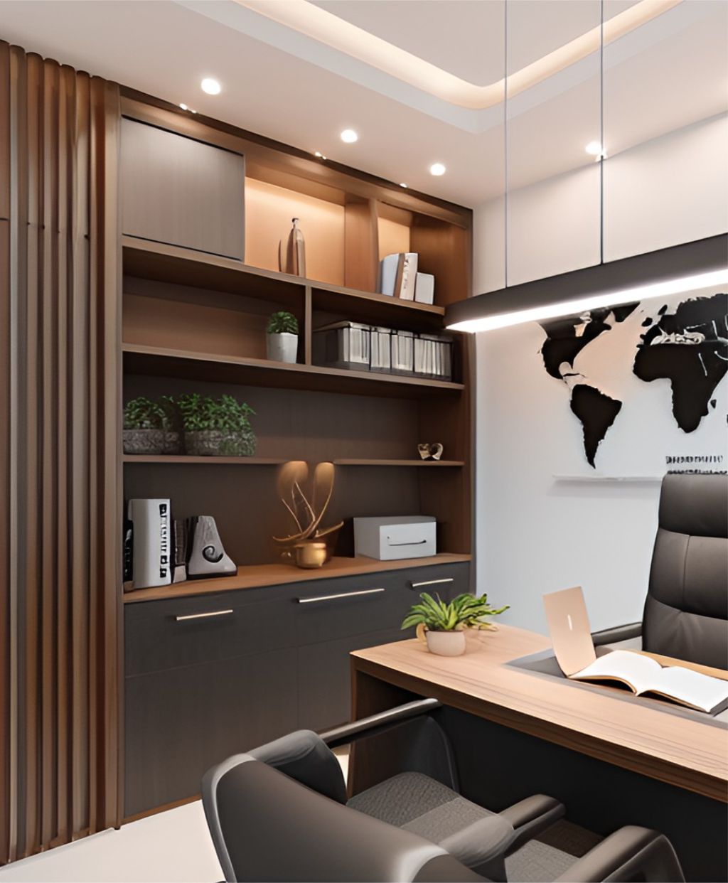 desain ruangan kantor minimalis Kebayoran Baru - Jakarta Selatan ( Design Office Interior Minimalist )