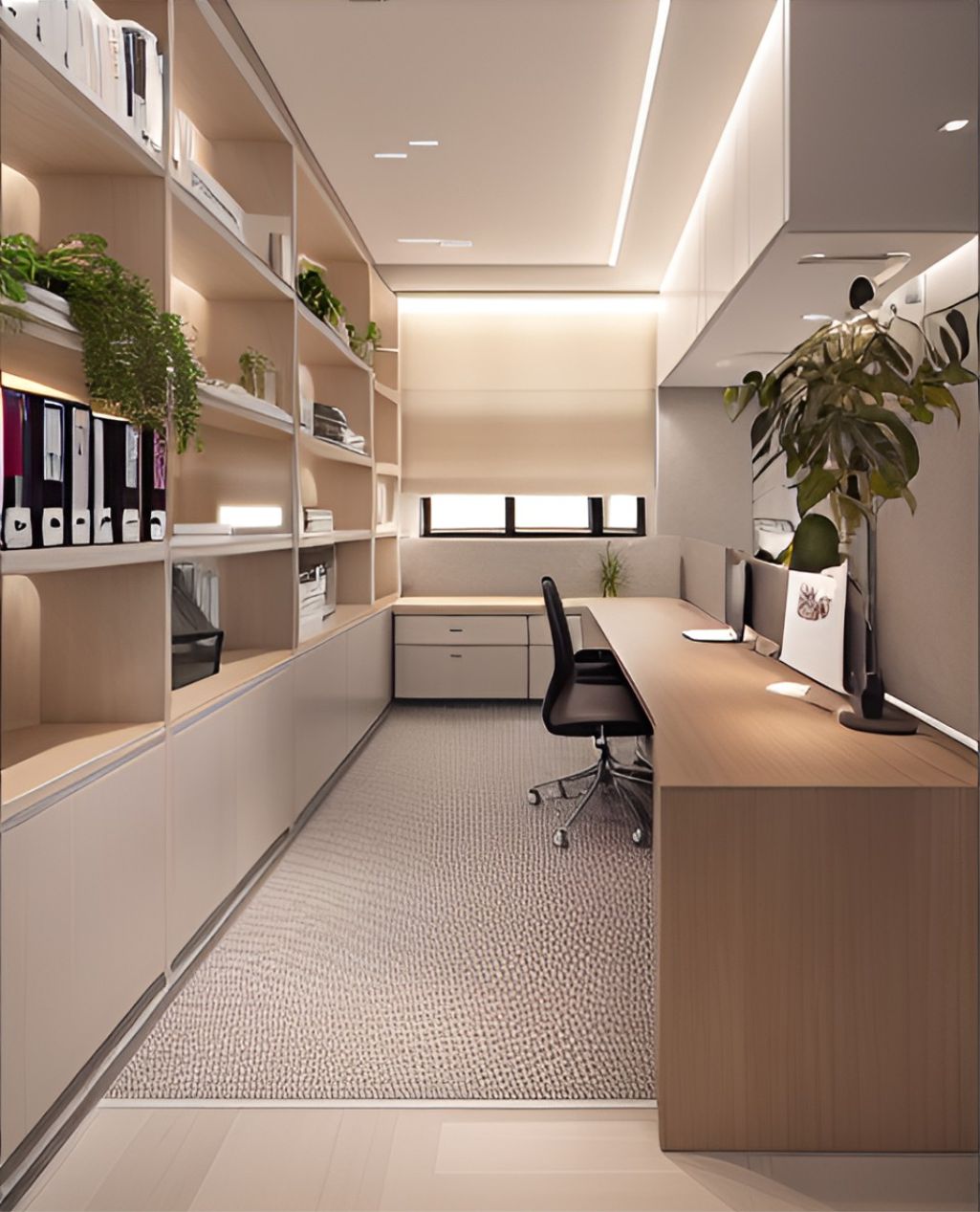 Jasa Interior Kantor Pancoran - Jakarta Selatan ( design office interior minimalist )