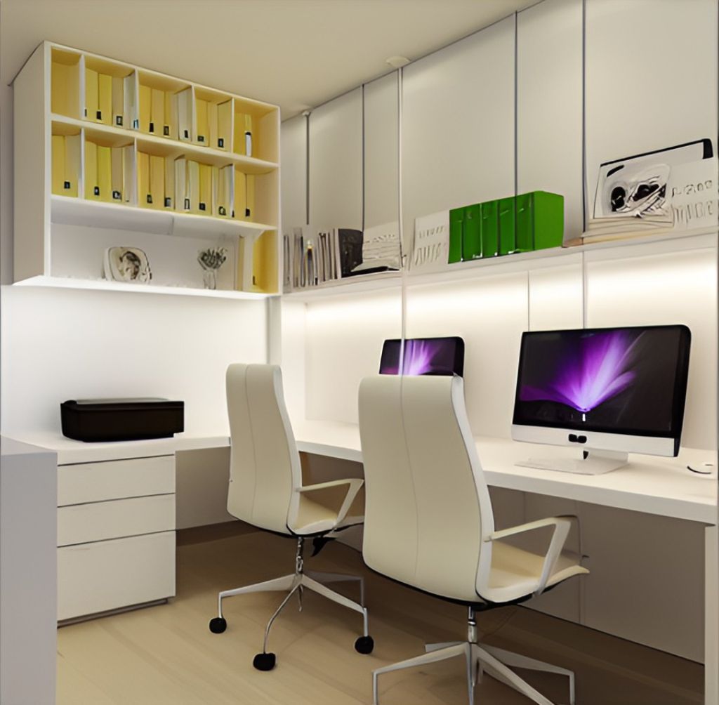 Jasa Interior Kantor Pesanggrahan - Jakarta Selatan ( design office interior minimalist )