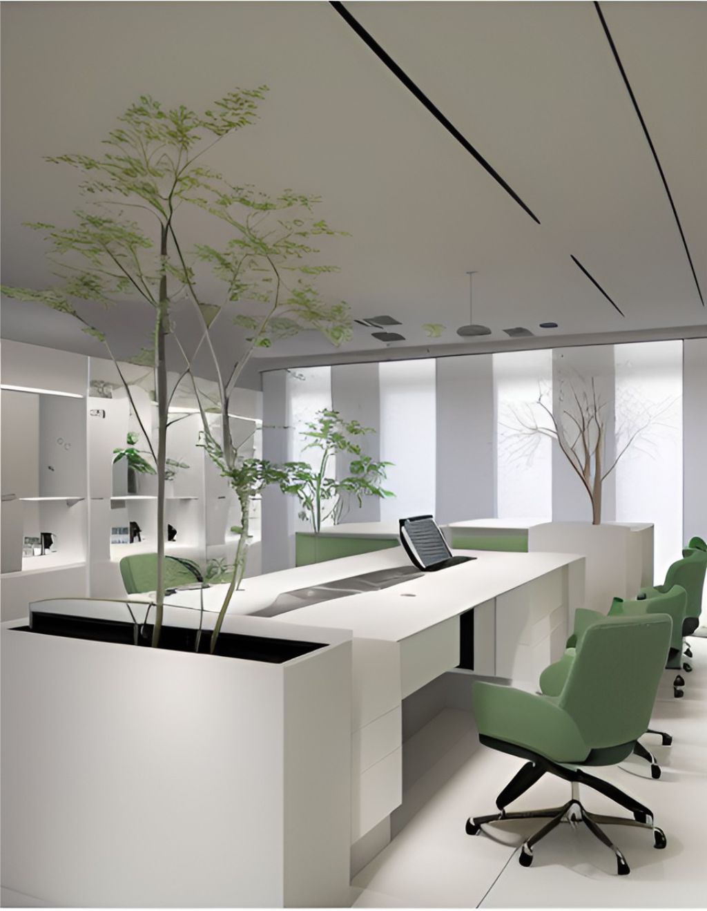 desain ruangan kantor minimalis cengkareng ( design office interior minimalist )
