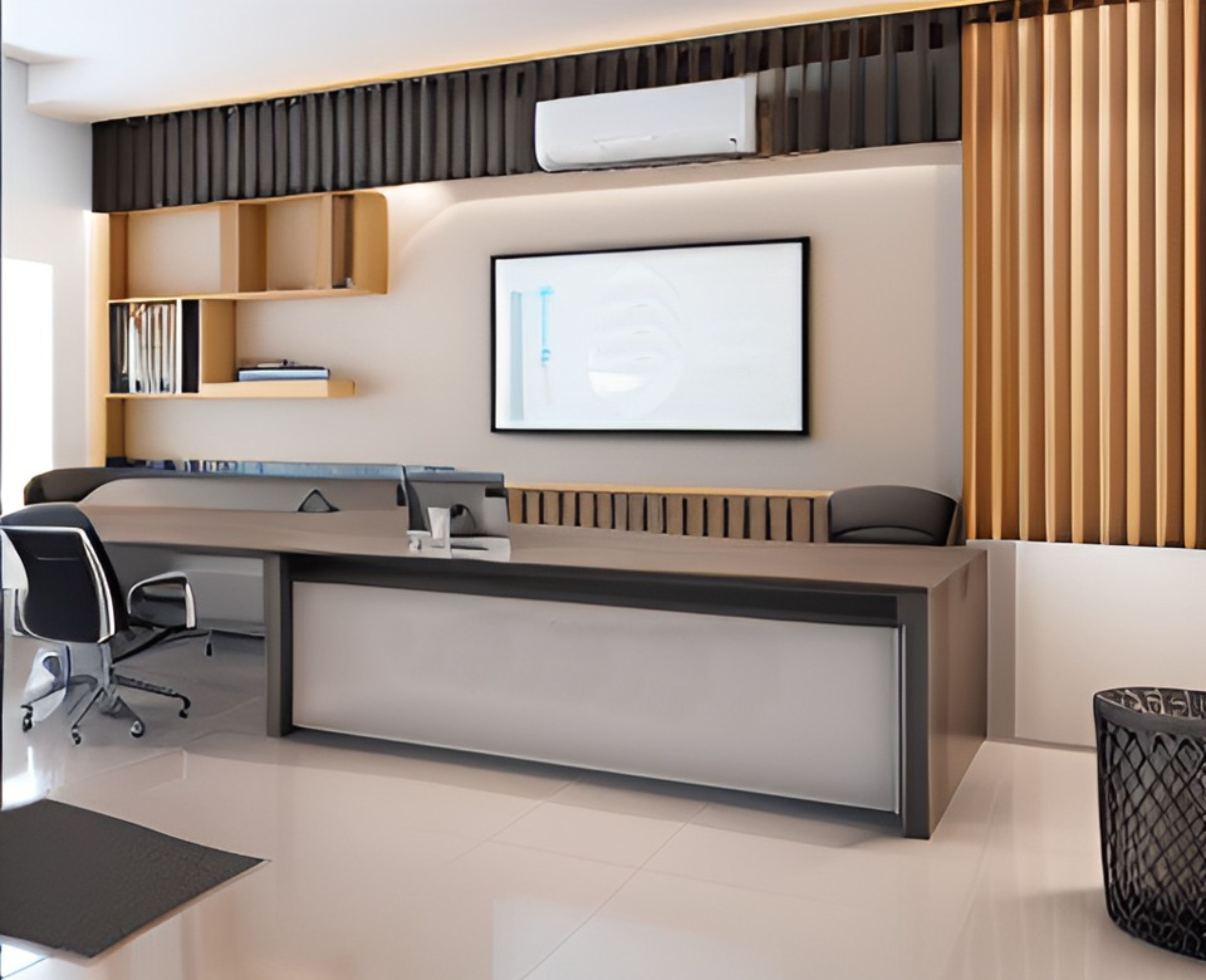 Jasa Interior Kantor Kalideres - Jakarta Barat  ( design office interior minimalist )