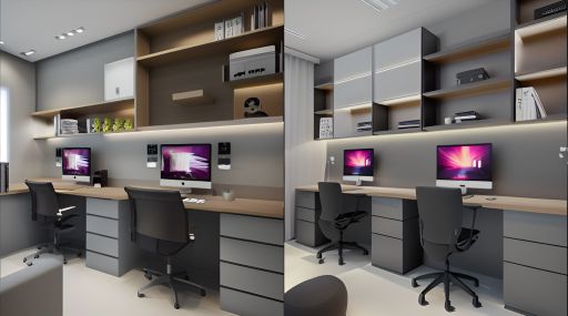 desain ruangan kantor minimalis kepulauan seribu selatan ( design office interior minimalist )