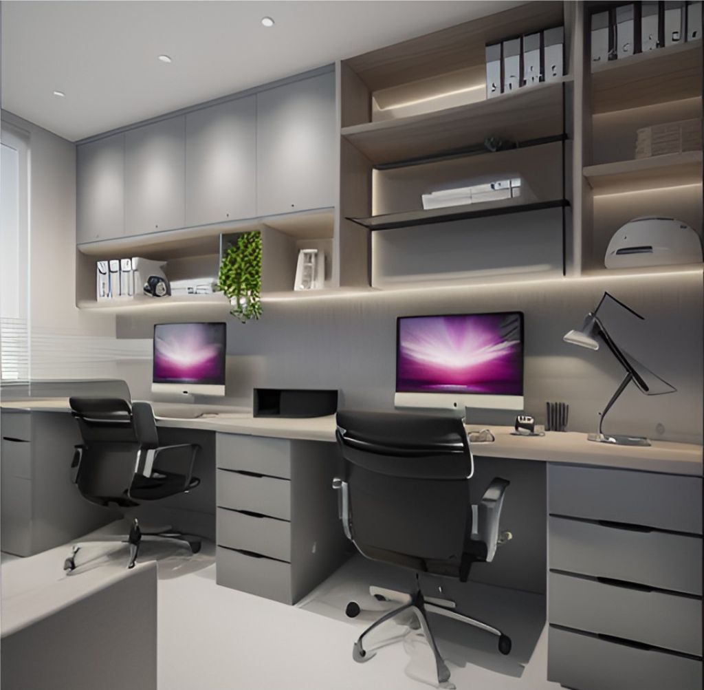 desain interior kantor kepulauan seribu selatan ( design office interior minimalist )